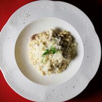 Птитим с курицей и грибами в Ptitim