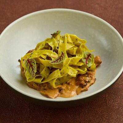 Тальятелле с гуанчале в Гастробар Дружба по цене 690 ₽