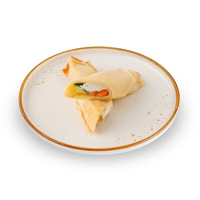 Блины с форелью и творожным сыром в Вермишель по цене 199 ₽