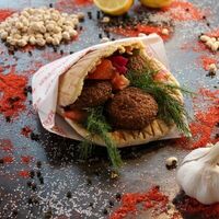 Фалафель в пите в Мистер Кебаб