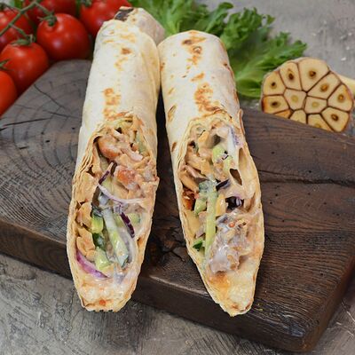 Шаверма грибная в лаваше в Шаверма у Васи по цене 469 ₽