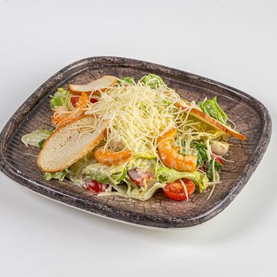Цезарь с креветками в SQ PLOV по цене 3395 ₸