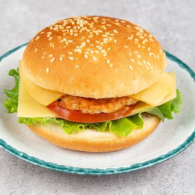 Бургер с котлетой в Лори кафе по цене 620 ₽