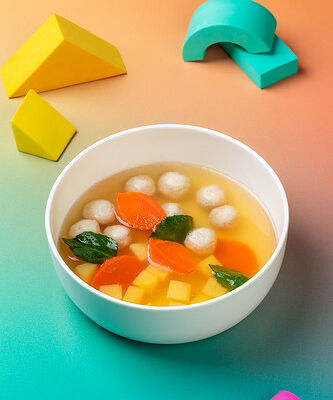 Куриный суп с фрикадельками в VASILCHUKI Chaihona №1 по цене 340 ₽