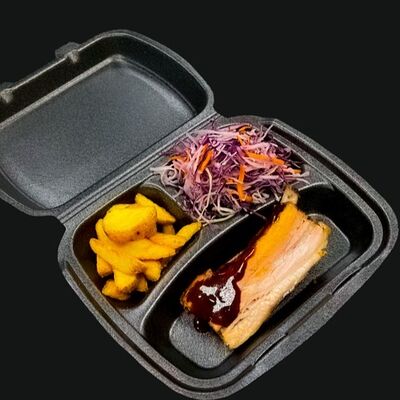 Комбо с ребрышками в Булка и Мясо по цене 690 ₽