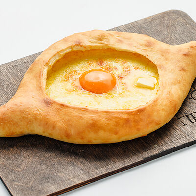 Хачапури по-аджарски в Причал по цене 540 ₽