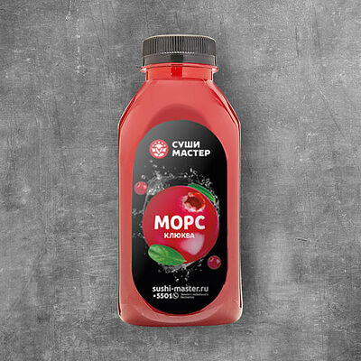Морс клюква в Суши Мастер по цене 119