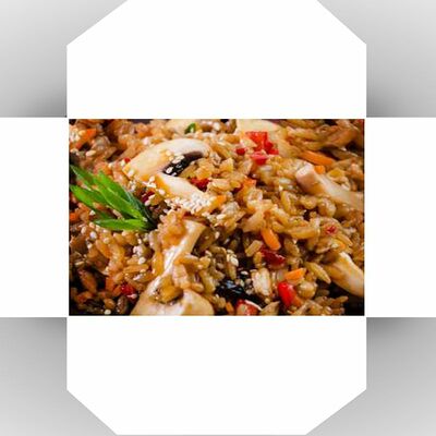 Тяхан с курицей в Homer pizza по цене 350 ₽