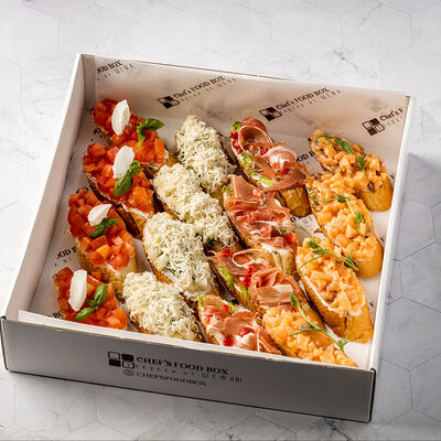 Box брускетты №1 L в CHEF'S FOOD BOX по цене 2465 ₽