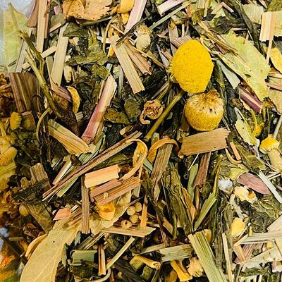 Японская липа, чай листовой зелёный ароматизированный в Зелёный Домик по цене 175 ₽