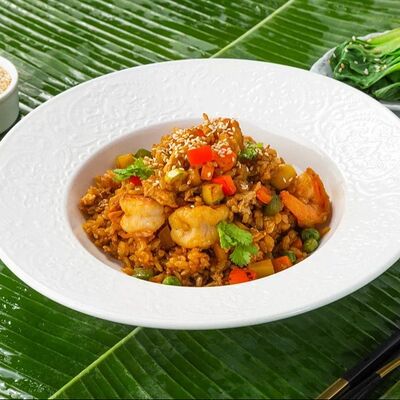 Обжаренный рис креветками в Маймун по цене 1290