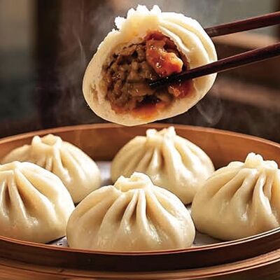K4 Баоцзы с говядиной 牛肉小笼包 в Charlie tea по цене 380 ₽