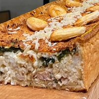 Пирог с индейкой и овощами (порция) в Pate