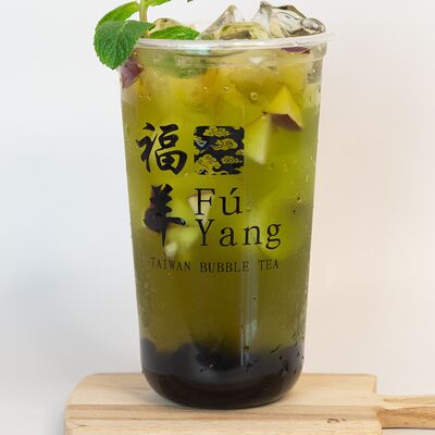 Мята-зеленое яблоко в Fu Yang Bubble tea по цене 495 ₽