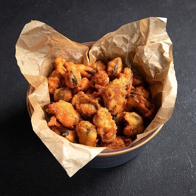 Мидии в кляре Кимчи в Мунк по цене 725 ₽