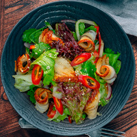 Салат с угрем в HATIMAKI