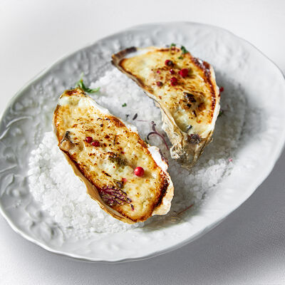 Устрица запеченная в Sabor de la Vida по цене 850 ₽