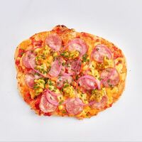 Маленькая пицца Чеддер и краковская колбаса в Pizza Point