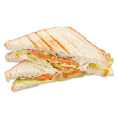 Сэндвич с лососем в Pomodoro Royal по цене 420 ₽