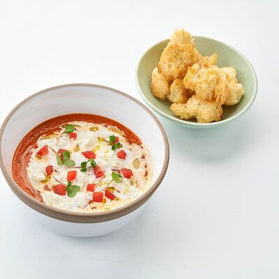 Суп Томатный со страчателлой в Ketch Up по цене 700 ₽