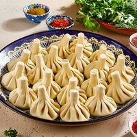 Хинкали вареные со свининой и говядиной в Meydan