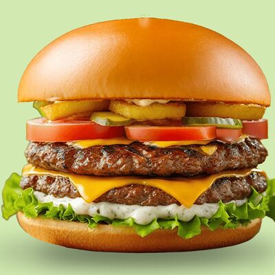 XL Дабл Чиз бургер в Lapa Food по цене 539 ₽