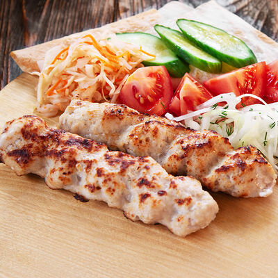 Люля-кебаб из индейки в Хинкальная Сациви по цене 795 ₽