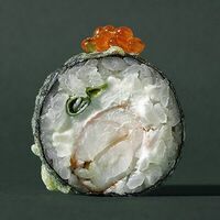 Ролл темпура с креветкой и красной икрой 6 шт в Исуси служба доставки роллов и суши