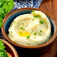 Картофельное пюре на сливкахв Люля любя