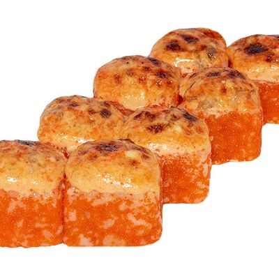 Запеченный ролл Печеный сяке в Роллексы по цене 479 ₽