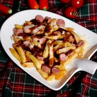 Картофель Квебек в Harats pub