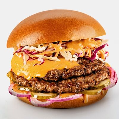 Бургер Слоу двойной в Black Star Burger по цене 770 ₽