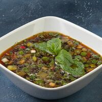 Окрошка на квасе в BERICONI