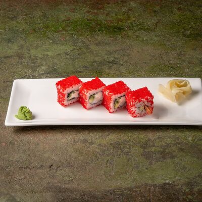 Ролл Калифорния с креветкой в Бай Тай по цене 530 ₽