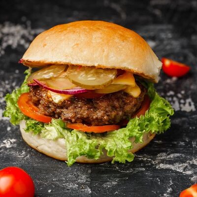 Бургер Дядя Сэм в Yummy yummy по цене 310 ₽