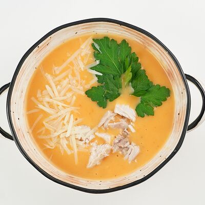 Крем-суп Сырный с курицей в Хорошая компания Экспресс по цене 285 ₽