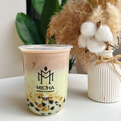 Чай с молоком шоколадом и мятой в Micha Bubble Tea & Bakery по цене 529 ₽