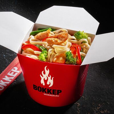 Курица в соусе терияки в Воккер по цене 370 ₽