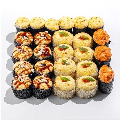 Запеченный Сет(НЕ Горячие) в Seabassushi по цене 3050 ₽