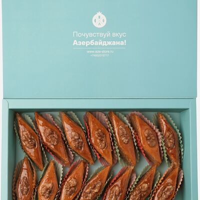 Пахлава подарочная бирюзовая в Почувствуй Вкус Азербайджана по цене 3800 ₽