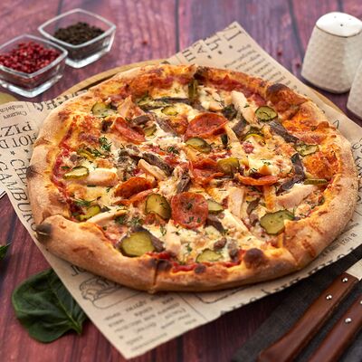 Пицца Мясная в Победа по цене 820