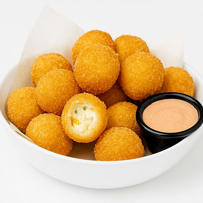 Хрустящие сырные шарики с халапеньо в Бибирево по цене 620 ₽