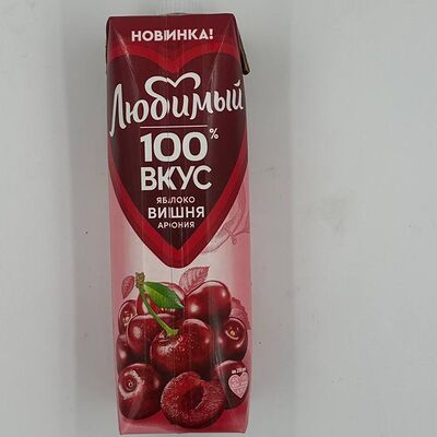 Сок Любимый вкус вишня в АБАРмот по цене 260 ₽