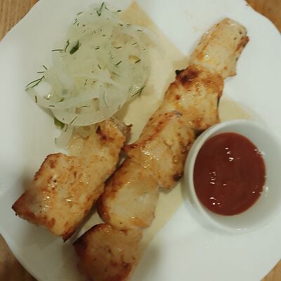 Шашлык из куриного филе в Шашлычная №1 по цене 280 ₽