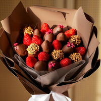 Клубничный букет Афродита в SOK - клубника в шоколаде