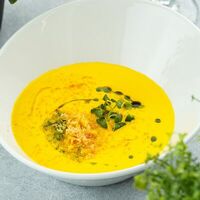 Крем-суп из тыквы в Белая черешня