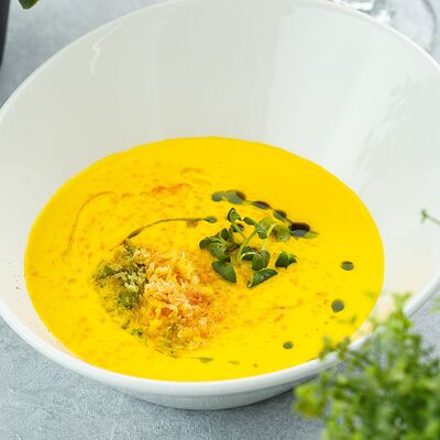Крем-суп из тыквы в Белая черешня по цене 450 ₽