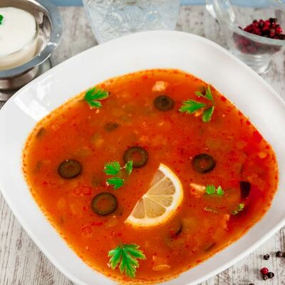 Мясная солянка в На абордаж по цене 330 ₽