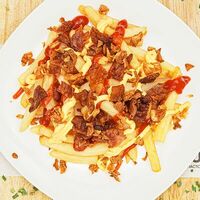 Фри с беконом в Double Burger