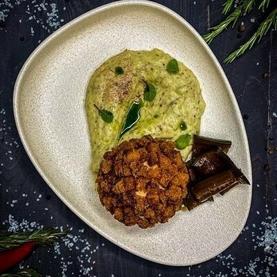 Пожарская котлета с огурцами Лао в Малевичи по цене 680 ₽